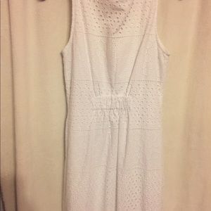 Banana republic factory store white dress